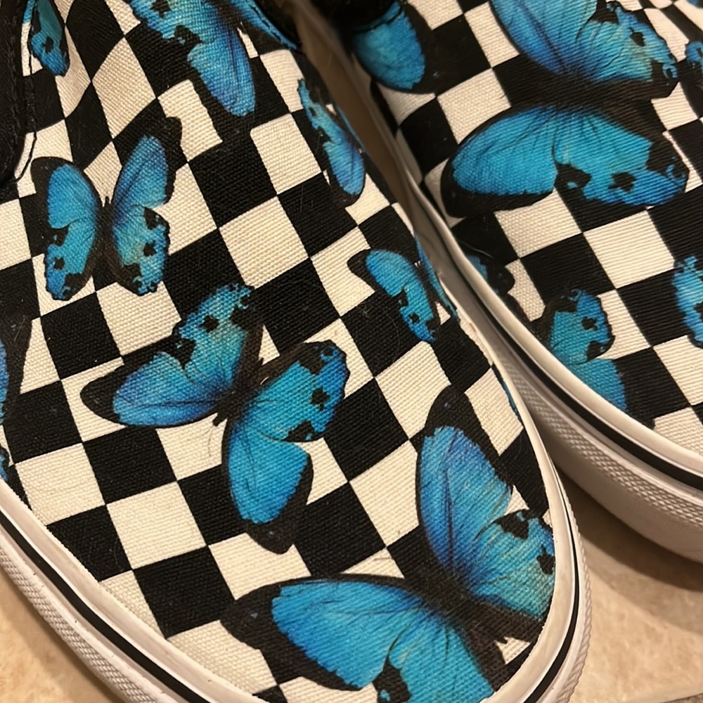 Vans Butterfly Slip Ons - Picture 2 of 4
